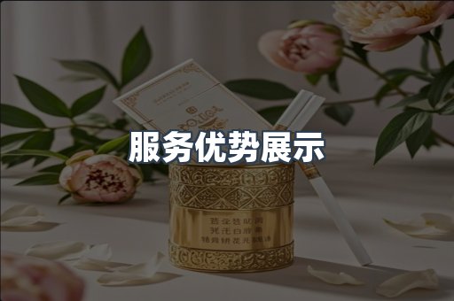 服务优势展示